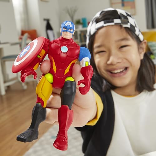 Marvel Captain America MixMashers Action Figure - Mix & Match Super Hero Toy for Kids 10