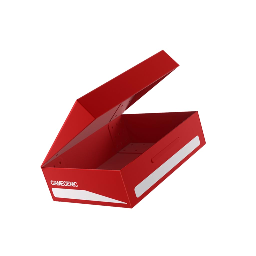 Gamegenic Token Holder Red - Card Box for Board Game Storage