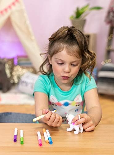 Crayola Washimals Little Animals to Colour - Reusable 3D Coloring Playset for Ages 3+