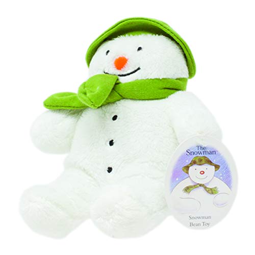 Rainbow Designs Snowman Bean Toy - Ultra Soft | 15cm | Suitable from Birth 3