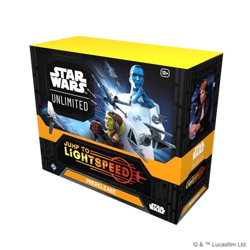 Fantasy Flight Games Star Wars: Unlimited Trading Card Game Jump to Lightspeed Pre-Release Box 5