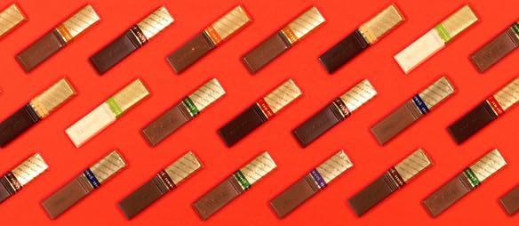 Merci Finest Milk & Dark Chocolate Box - 8 Varieties, Gluten-Free, Individually Wrapped