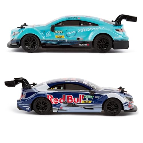 CMJ RC Cars Twin Pack - Officially Licensed Audi RS5 DTM & Mercedes AMG C63 DTM 3