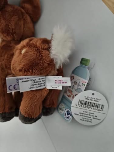 NICI Mala Magic Cuddly Fawn 17cm - Sustainable Plush Toy from Magical Forest Collection 8