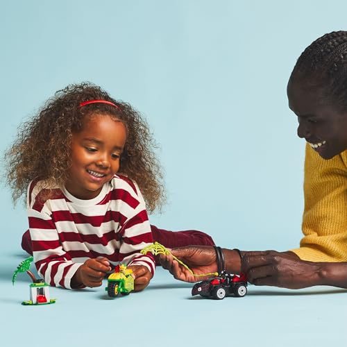 LEGO Marvel Spin and Electro Dinosaur Vehicle Chase Set - Buildable Super Hero Playset for Kids 4+ 14