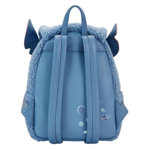 Loungefly Stitch Plush Pocket Mini Backpack 4