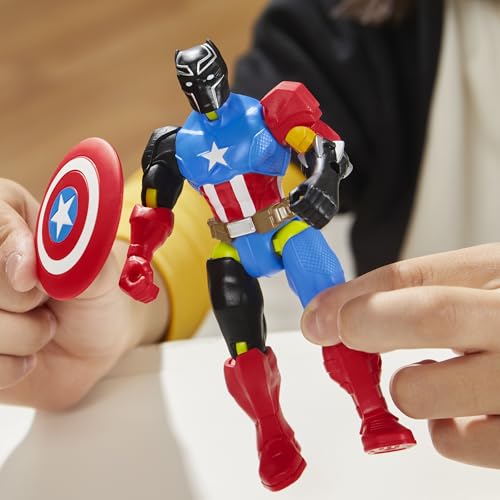 Marvel Black Panther MixMashers Action Figure - Mix & Match Super Hero Toy for Kids 10