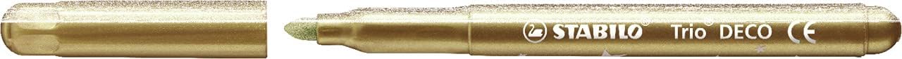 Metallic Felt-Tip Pen - STABILO Trio Deco Wallet of 8 Assorted Colours 4