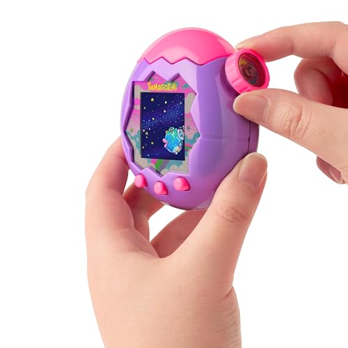 Bandai Tamagotchi Paradise Digital Pet - Electronic Interactive Toy with Zoom Function, Sky Shell, Ages 8+ 12