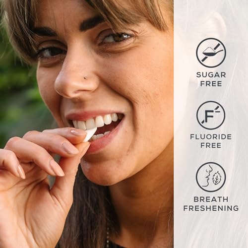 Georganics Peppermint Chewing Gum - 30 Pieces - Sugar-Free, Natural & Biodegradable 5