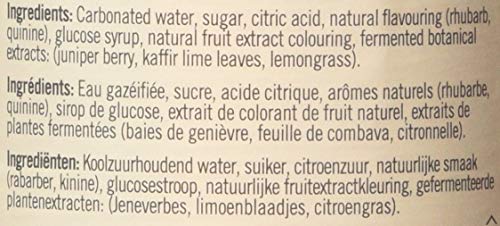 Fentimans Pink Rhubarb Tonic Water - Botanically Brewed Beverage with Natural Ingredients 8