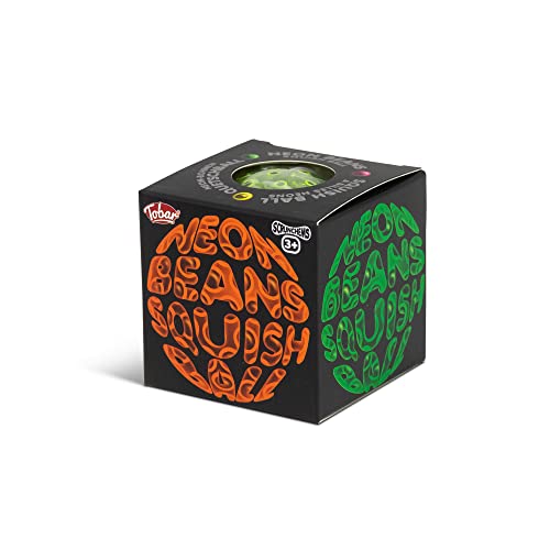 Scrunchems Neon Beans Squish Ball - Squishy Fidget Toy for Stress Relief