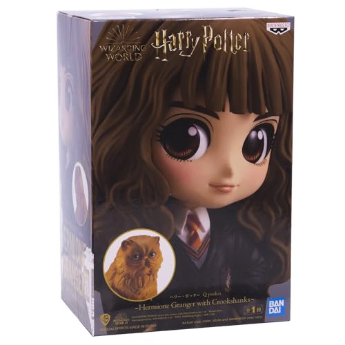 Harry Potter - Hermione Granger with Crookshanks Q Posket Figure (BP16651)