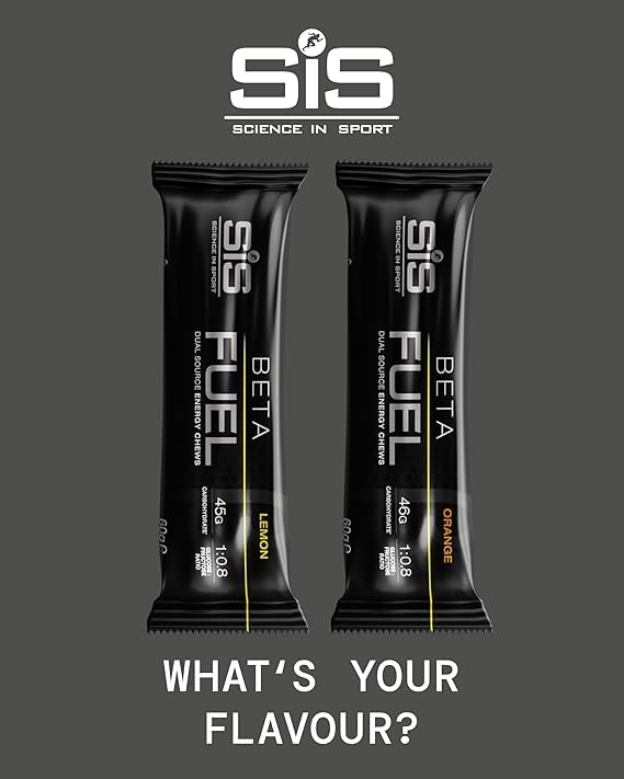 Science in Sport Beta Fuel Dual Source Energy Chews - Orange Flavor