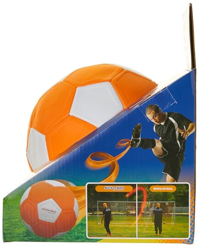 KickerBall 1190 - Aerodynamic Football for Swerving, Curving & Bending Tricks | Ages 6+ 9