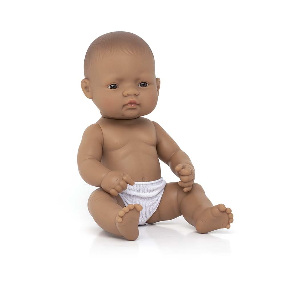 Miniland Baby Doll 31038 Anatomically Correct Nurturing Doll