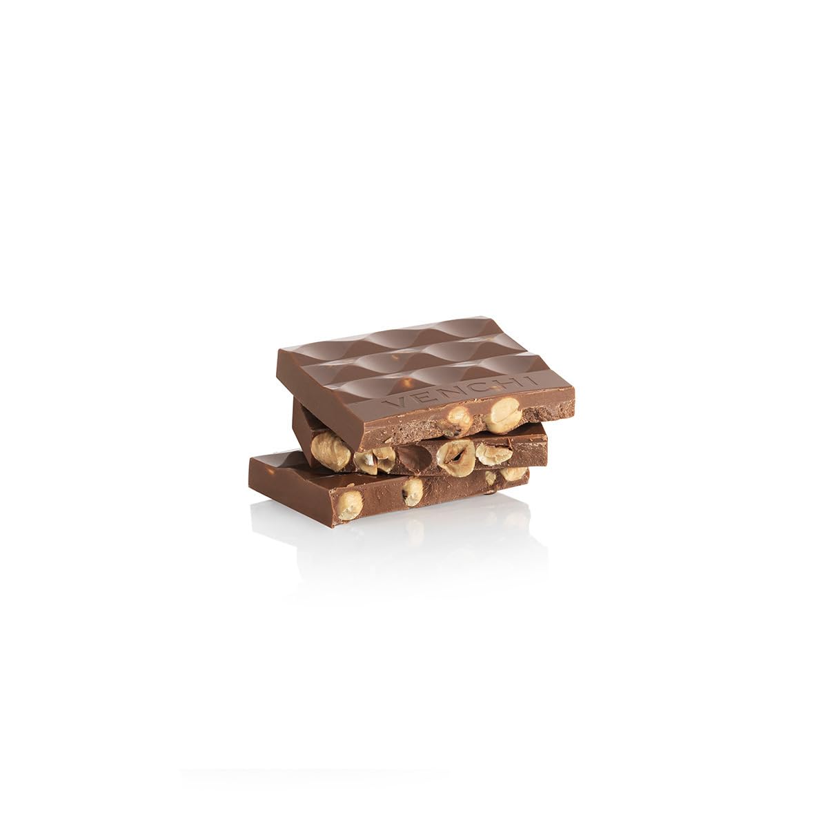 Venchi Milk Chocolate Hazelnut Bar 100g with Whole Piedmont Hazelnuts - Gluten Free 7