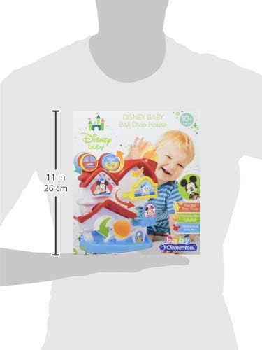 Clementoni Disney Baby Ball Drop - Educational Activity House for Toddlers 10m+