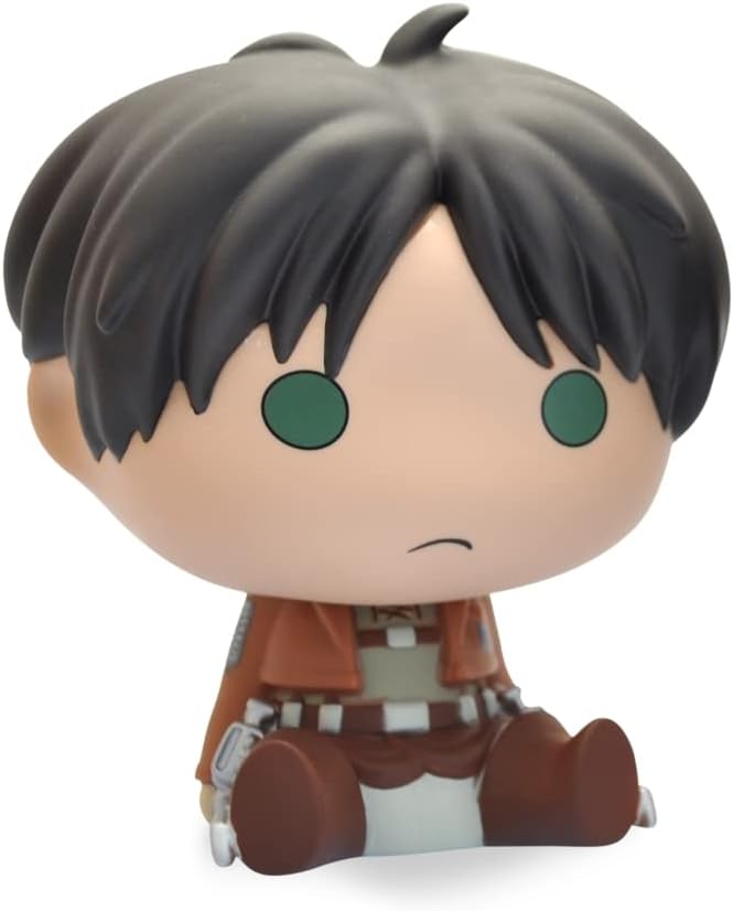 Eren Money Box 16Cm - Attack on Titan Collectible Piggy Bank by Plastoy