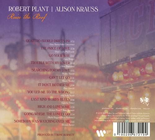 Robert Plant & Alison Krauss - Raise The Roof [Audio CD]