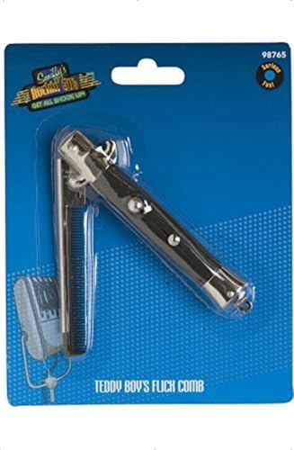 Smiffys Teddy Boy Flick Comb im 50er-Jahre-Stil