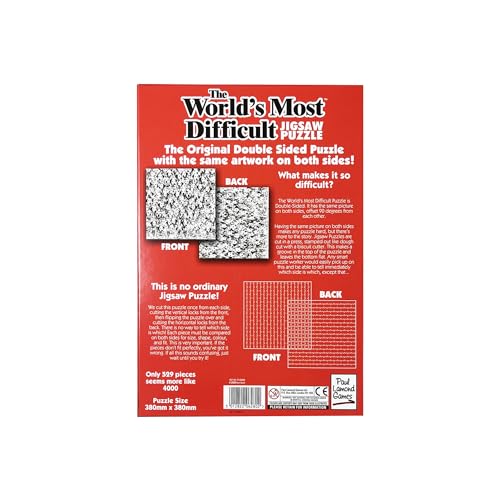 Paul Lamond Games World's Most Difficult Jigsaw Puzzle - Dalmatians 529-Piece Double-Sided Puzzle 5