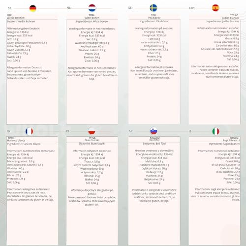 Wholefood Earth Haricot Beans 1 kg | GMO Free | Natural | High Fibre | Vegan 6