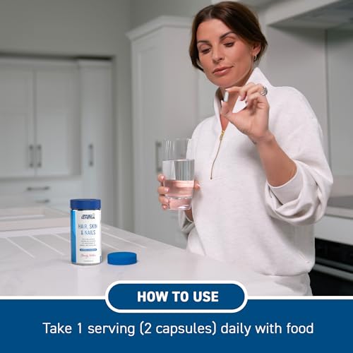 Applied Nutrition Hair, Skin, Nails - Biotin & Marine Collagen Supplement (60 Capsules) 5