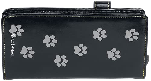 Nemesis Now Lucky Cat Geldbörse, 19 cm, Schwarz, PU, ​​18,5 cm
