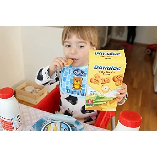 Danalac Banana Baby Biscuits 120g - Finger Food Snack for Toddlers 6+ Months 3