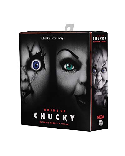 Chucky 42114 Chuck & Friends Ultimate Chucky & Tiffany 2 Pack (1998) - Collectible Action Figures - Multi-Colored