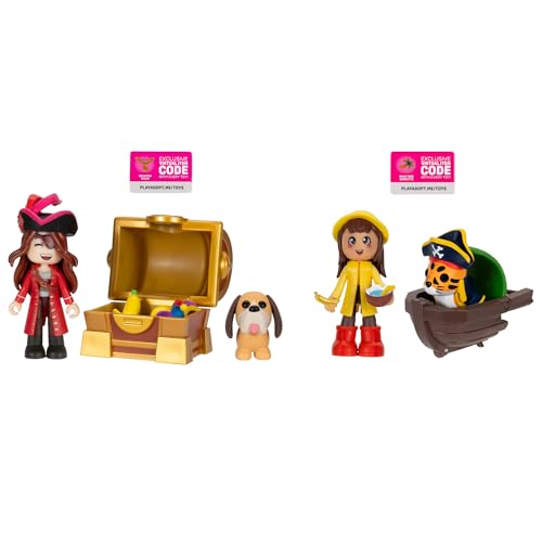 Adopt Me! Rain and Accessory Shop Bundle - Amazon Exclusive Playset with Figures and Virtual Codes 6