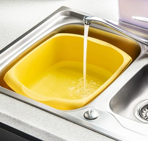 Addis - 9.5L Large Rectangular Bowl Yellow 3