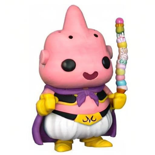 Funko Pop! Animation Dragon Ball Z - Majin Buu with Ice Cream Vinyl Figure + T-Shirt (Medium) 5