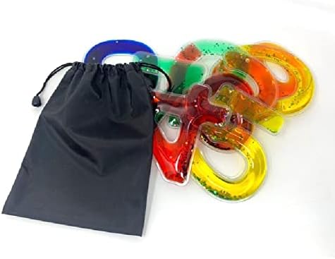 Playlearn Squidgy Sparkly Numbers 10 Pack Sensory Gel Shapes (0-9) 3