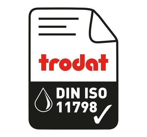 Trodat Replacement Ink Pads 6/4911 - Pack of 2 - Black Ink for Printy 4911, 4951, 4822, 4800, 4820, 4846 3