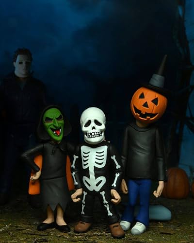 NECA Toony Terrors Halloween III: Season of the Witch - Trick-or-Treaters Action Figure 3-Pack (04485)