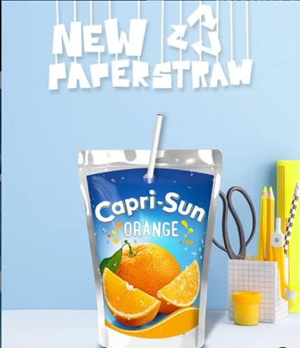 Capri-Sun Orange Fruit Juice Drink - 8 x 200 ml Pouches