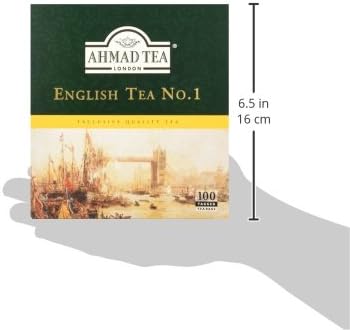 Ahmad Tea - English Tea No. 1 Black Tea - 100 Teabags