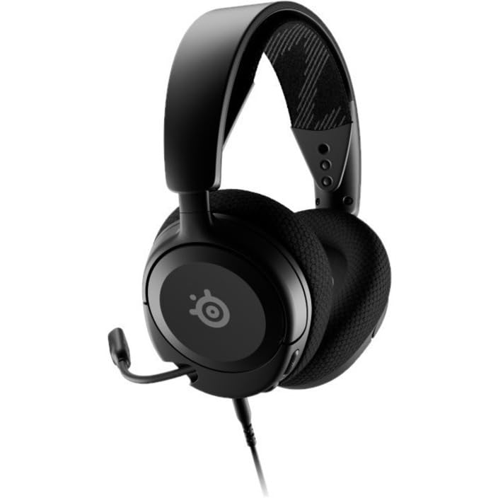 SteelSeries Arctis Nova 1 Multi-System Gaming Headset with Hi-Fi Drivers and Noise-Cancelling Mic