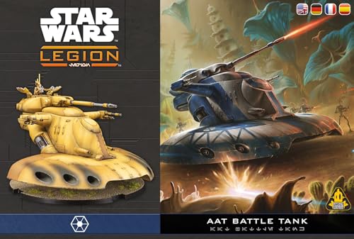 Asmodee Star Wars Legion - AAT Battle Tank Heavy Unit Expansion | Multilingual Reissue 2