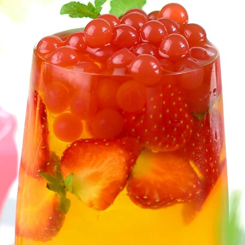 The TeaShed Peach Bubble Tea Syrup - 30ml Fruit Syrup for Homemade Bubble Tea 3