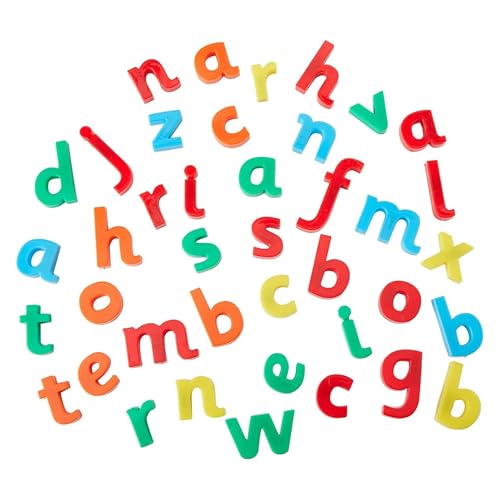 Galt Magnetic Letters - 80-Piece Lowercase Educational Playset for Ages 3+ 10