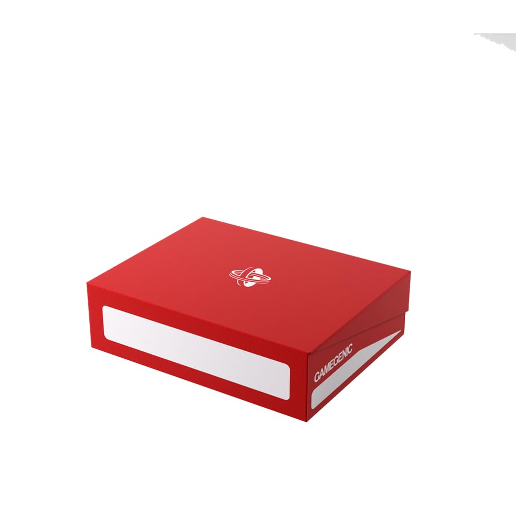 Gamegenic Token Holder Red - Card Box for Board Game Storage