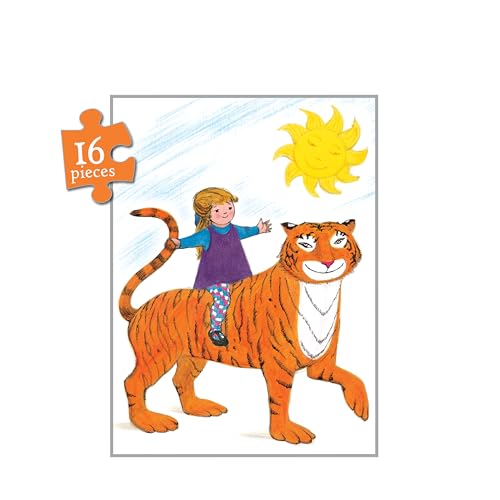 University Games Paul Lamond Tiger Who Came to Tea 4-in-1 Jigsaw Puzzle Set | 12-24 Pieces 3