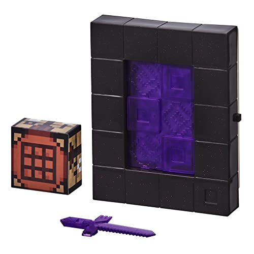 Treasure X Minecraft Nether Portal Mine and Craft Playset - Ages 5+ 19
