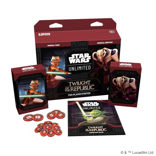 Fantasy Flight Games Star Wars: Unbegrenztes Twilight of the Republic-Starterset für zwei Spieler (FFGSWH0303) 3