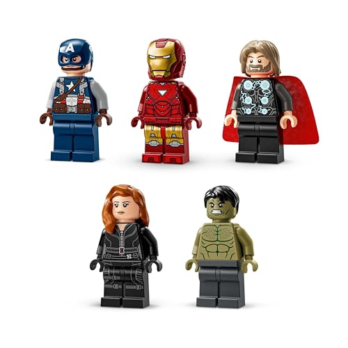 LEGO Marvel: MARVEL Logo & Minifigures - Buildable Super Hero Playset for Ages 12+ 10