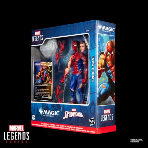 Marvel Legends Series Magic: The Gathering Battle-Damaged Spider-Man Action Figure 21