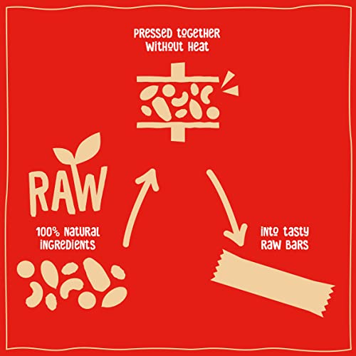 Nakd Bakewell Tart Natural Fruit & Nut Bars - Vegan, Gluten Free, No Added Sugar - 35g x 18 6